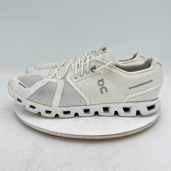 On Other - On Cloud 5 Swiss Engineering Men Size 11.5 59.98918 All White Running Shoes